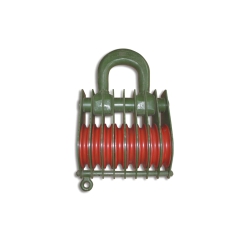 八輪閉口型起重滑車